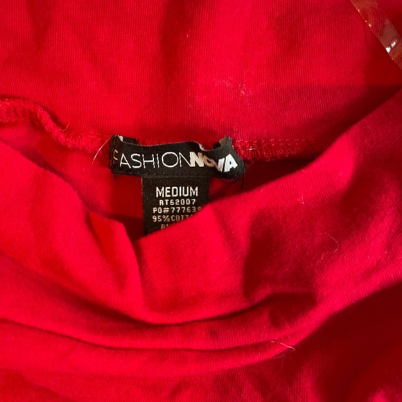 Fashion Nova Crop Top - Picture 2 of 3